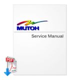 Manual de servicio Mutoh XP-300 / XP-301 Pen & Pencil Plotter
