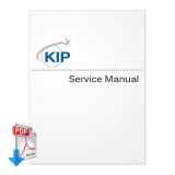 Manual de servicio Impresora serie KIP 5000 (K-109 / K109)
