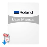 Manual del usuario (Descarga gratuita) Roland CM-12 Maquina de anuncios de escritorio Cortador de vinilo
