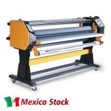 Mexico Stock, 67" Stand Frame Full-auto Single Side Wide Format Hot/Cold Laminator with Stand