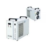 Mexico Stock, S&A CW-5000BG Industrial Water Chiller for Single 80W or 100W CO2 Glass Laser Tube Cooling, 0.52HP, AC 1P 220V, 60Hz