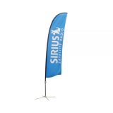 3.4m Wing Banner with Cross Base