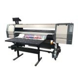 1.8m Flatbed and Roll to Roll UV Inkjet Printer With 4 Epson XP600 Printheads
