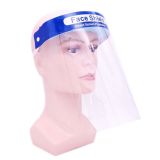 Disposable Safety Face Shield Fluid Resistant Full Face Mask Transparent Single Use Mask Visor Protection from Splash and Splatter(10Pcs/Pack)
