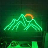 CALCA Mountain Neon Signfor Bedroom Wall USB 5VDC  Size- 16.9X8inches