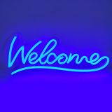 CALCA Welcome LED Neon Sign  Size-19.7X8.7 inches(Type1)