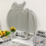 LED neon Good Time mirror light Size-23.2 X 25.6inches